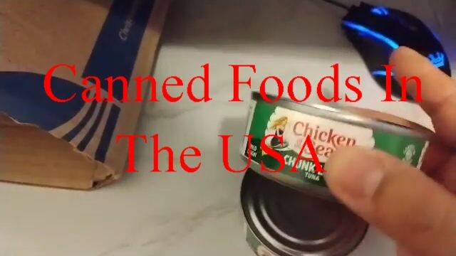 Living In The USA - Canned Foods - 生活在美国 - 罐头食品