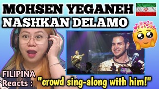 MOHSEN YEGANEH - NASHKAN DELAMO (نشکن دلمو) (LIVE) || FILIPINA Reacts