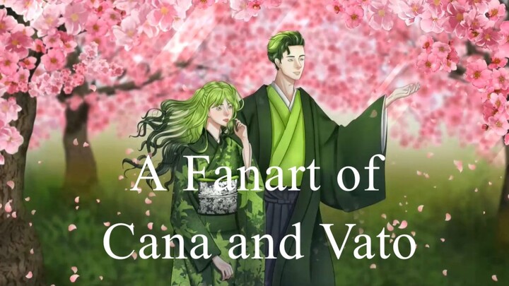 Cana and Vato Wearing Kimono and Hakama