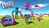 ตัวละครในเกม !! poppy playtime (จะสู้พวกมันได้มั้ยเนี่ย??) -  [Animal revolt battle simulator]