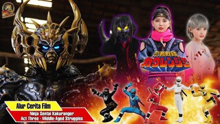 REUNI PARA NINJA SEPUH - Alur Cerita  30th Ninja Sentai Kakuranger :Act Three  Middle Aged Struggles