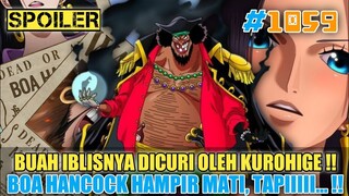 [SPOILER OP 1059] KUROHIGE MENCURI BUAH IBLIS BOA HANCOCK❗RAYLEIGH MENYELAMATKAN BOA HANCOCK❗