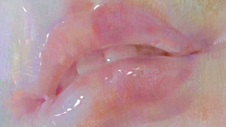 [Vẽ tranh] "Sexy lips"