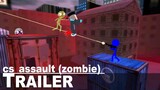 (April Fools) Counter-Strike 1.6 - cs_assault (Zombie Server) Trailer Animation