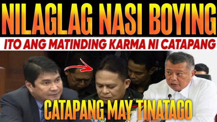 JUST NOW: HALA! ERWIN TULFO UMAKSYON NA! GEN CATAPANG NAGULANTANG REMULLA HUGAS KAMAY "NA KARMA NA"
