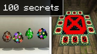 100 Minecraft Secrets you had no idea about!