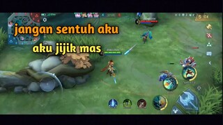 zilong .exe. jangan sentuh aku mas | mobile legends