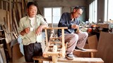 Ông nội Munong sản xuất xe cút kít dùng trong thời đại Tam Quốc