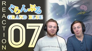 SOS Bros React - Grand Blue Episode 7 - Salt and Serves