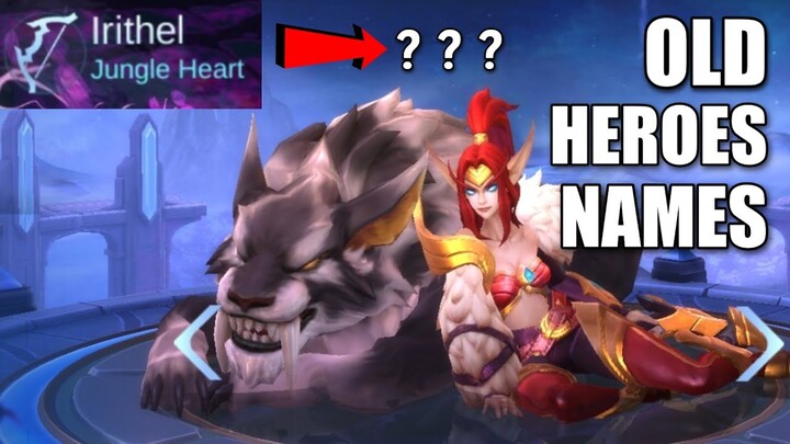11 OLD HEROES' NAMES IN MOBILE LEGENDS
