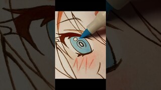 SHIKIMORI - DRAWING ANIME KAWAII DAKE JA NAI SHIKIMORI - SAN #fanart #drawing #howtodrawanime