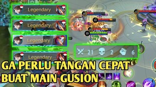 GUSION GAMEPLAY , MATI JUAL ITEM DAN INI LAH YANG TERJADI. MOBILE LEGEND BANG BANG