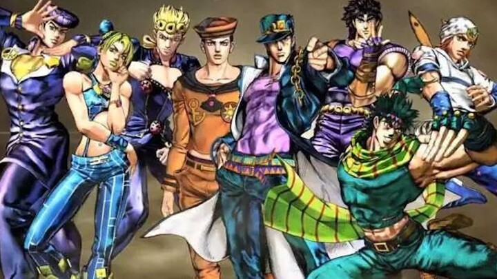 全员JOJO立 ，真 是 嗨 到 不 行「JoJo pose」