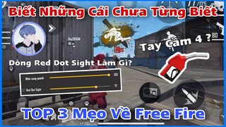 (Free Fire) Top 3 Mẹo Free Fire - Bạn Đã Thật Sự Biết Những Thứ Này ? | Huy Gaming