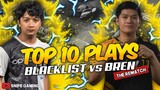 [REMATCH] BLACKLIST vs BREN ESPORTS Top 10 Plays Of The Game | MPL-PH Season 8 Week 7
