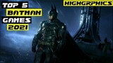 Top 5 BATMAN Games For Android 2021 | Offline High Graphics |