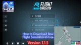 How To download Real Flight Simulator in free Updated Version 1.1.5 | Pinoy Gaming Channel