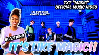 WALL AAAA MAGIC!! | #TXT #투모로우바이투게더 #Magic Official MV | REACTION!!