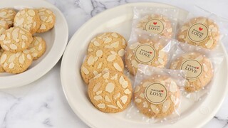 Bánh quy bơ dừa giòn tan siêu dễ | Coconut butter cookies