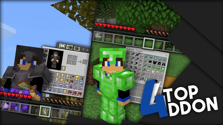 Top 4 Addon Mcpe 1.17+ Terbaru Buat Survival! | Addon Minecraft Pocket Edition