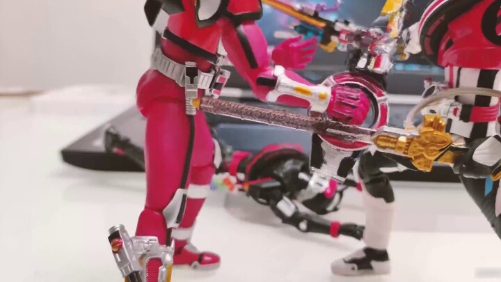 [แอนิเมชั่น Stop Motion ของ Meow] หมื่นรูปถ่ายของ Kamen Rider SHF Action Figure การต่อสู้แบบไดนามิก