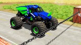 Monster Trucks vs Chain | BeamNG.Drive