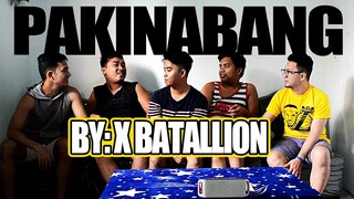 BOYS REACT TO the song  Pakinabang - Ex Battalion (Official Music Video)