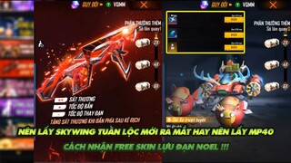 FREE FIRE | NÊN LẤY MP40 MÃNG XÀ HAY SKYWING TUẦN LỘC - TỦ ĐỒ 172 BỘ ĐỒ - 2 BỘ QUỶ DẠ XOA KÌ LẠ QUÁ!