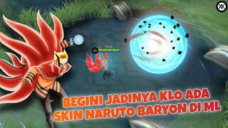 Begini Jadinya Kalau Ada Skin NARUTO BARYON Di Mobile Legend 😱