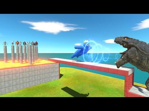 Bowling With Zilla - Animal Revolt Battle Simulator