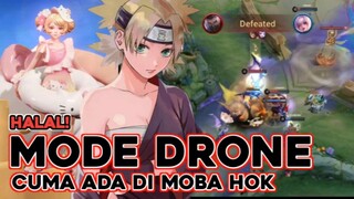 HALAL❗MODE DRONE DI MOBA INI - AMAN DAN TERKENDALI - EPIC COMEBACK TEMARI HELLO KITTY