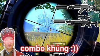 PUBG Mobile - Thử Sấy Combo Có Độ Giật Cao Nhất Gắn Full Giảm Thanh | Sấy MK14 8X Như Hạck :v