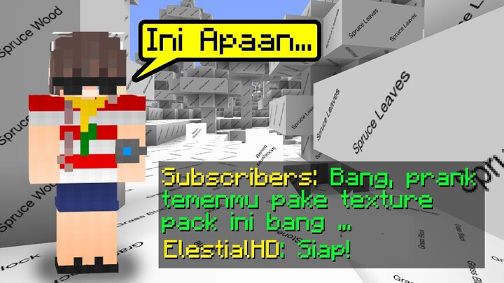 Jadi SUBSCRIBER Gw Kirim Texture Pack Untuk ISENGIN Temen Gw ...