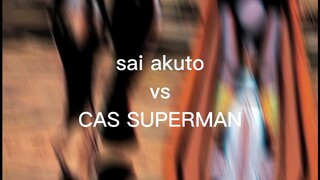 sai akuto vs karakter ficition part 2