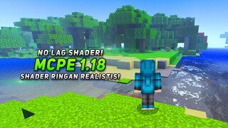 Akhirnya Nih😍 Shader Ringan Realistis Terbaru! | No Lag Work Mcpe 1.18✨