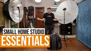 Small Home Studio Essentials and a Quick Studio Tour