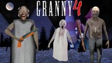 Granny 4 Full gameplay | Budha Budhiya kam the ab Angelina bhi aa gae😂