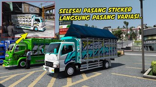 NEW WAHYU ABADI 2 SELESAI PASANG STICKER LANGSUNG OTW PASANG VARIASI