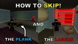 How to SKIP the PLANK and the LASERS in Chapter 1 - House! [Roblox Piggy Glitches]