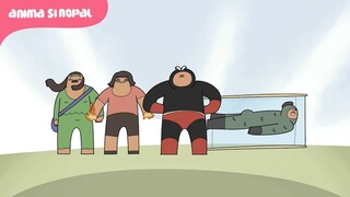 KELUARGA SI NOPAL JADI SUPERHERO INDONESIA (ANIMASI SPESIAL)