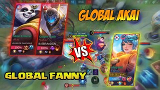 FANNY VS PRO AKAI AND SABER | Who win? | FANNY GAMEPLAY | MLBB