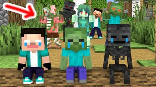 Monster School : Baby Zombie and Baby Herobrine - Minecraft Animation