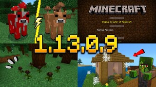 อัพเดท Minecraft 1.13.0.9 (Beta) - GamePlay | มี Credit Game ขึ้นมาตอนจบ!! และวัวเห็ดแปลงร่างได้!!