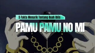 5 Fakta Menarik Tentang Buah Iblis PAMU PAMU NO MI 🔥