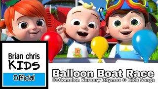 Balloon Boat Race | CoComelon Nursery Rhymes & Kids Songs