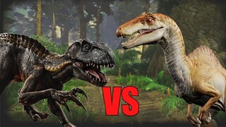 Indoraptor vs Spinoraptor | SPORE