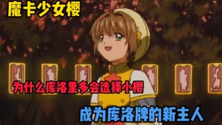 魔卡少女樱:库洛里多为什么会选择小樱成为库洛牌的新主人呢？