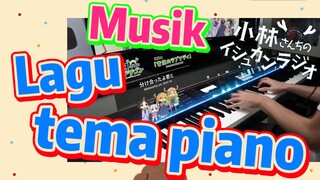 [Miss Kobayashi's Dragon Maid] Musik | Lagu tema piano