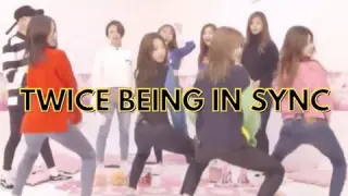Twice Being In Sync