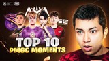 TOP 10 MOMENTS OF PMGC 2022 FINALS | PUBG MOBILE